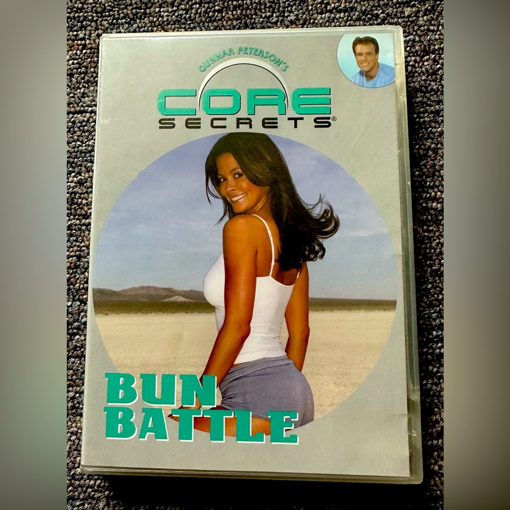 Core Secrets Bun Battle fitness DVD GUNNAR PETERSON helps you lift your Buns guc
